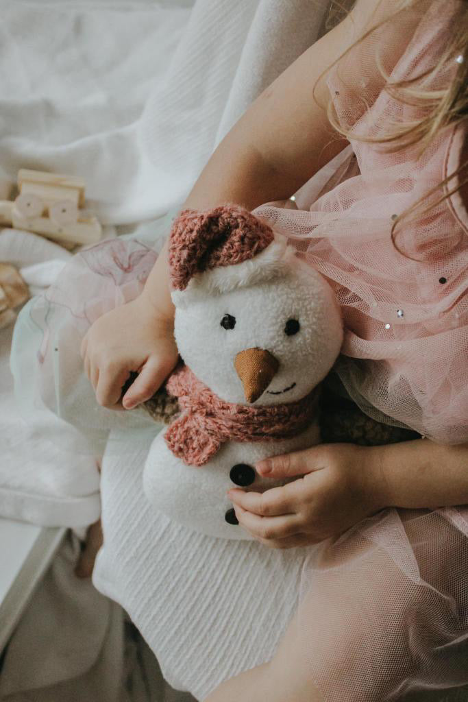 Christmas toys: Snowman, Gingerbread man, Bunny and Christmas Tree