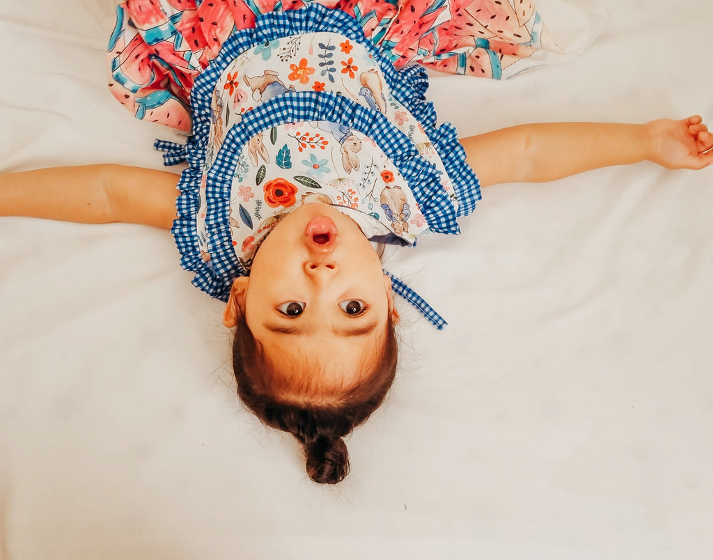 Arya BUNDLE: Arya dress & Ruffle Bib