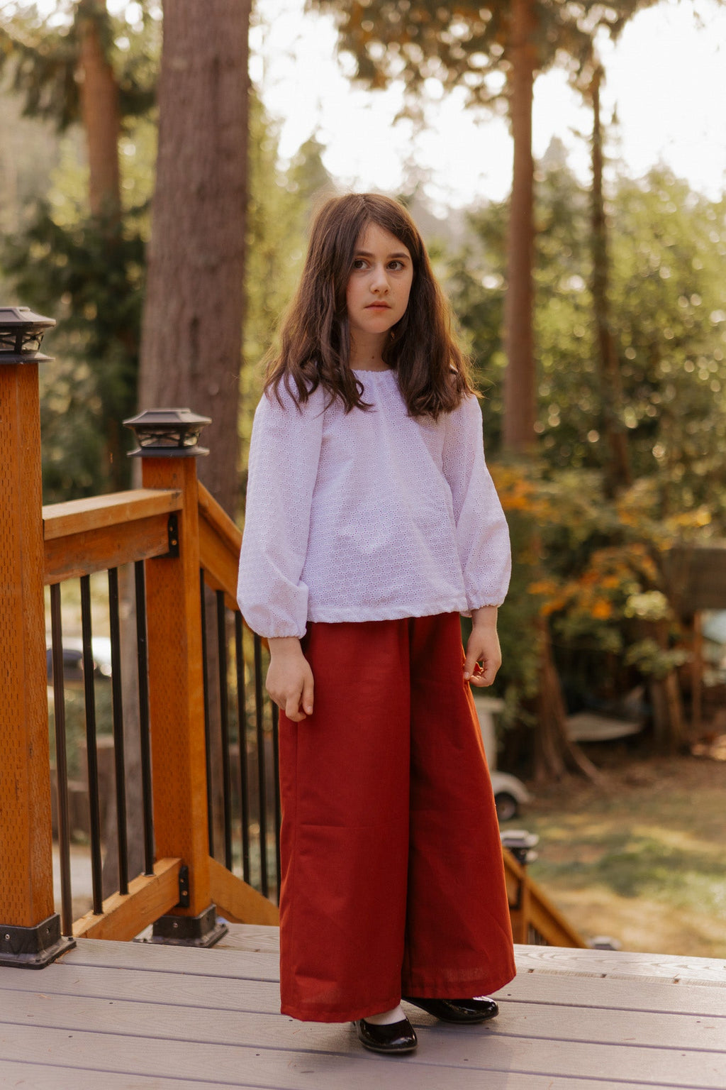 Balloon Sleeve Blouse