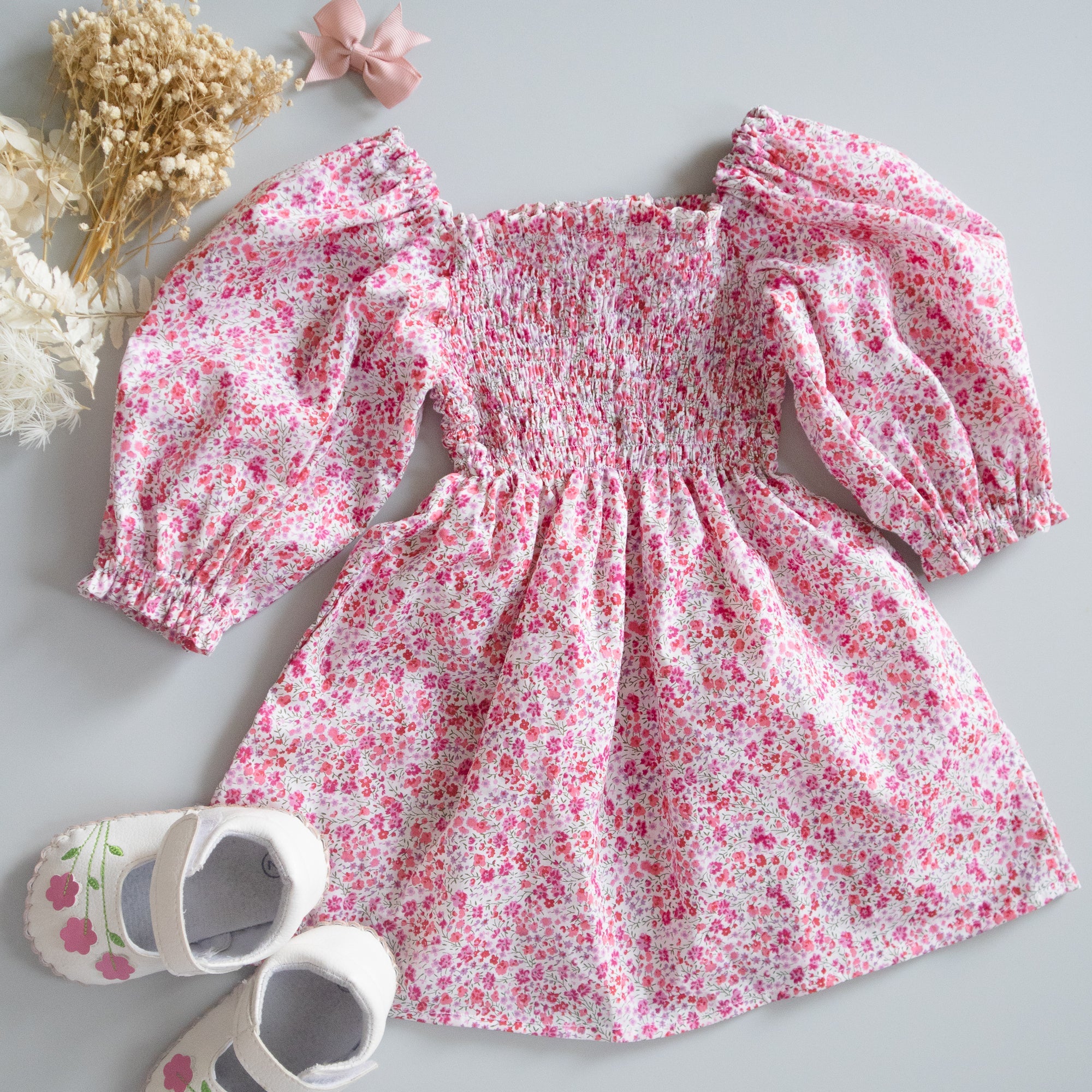 Shirred Dress (Kids)