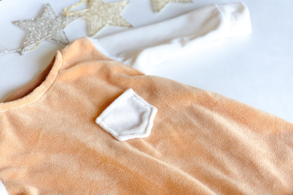 Shoulder snap romper