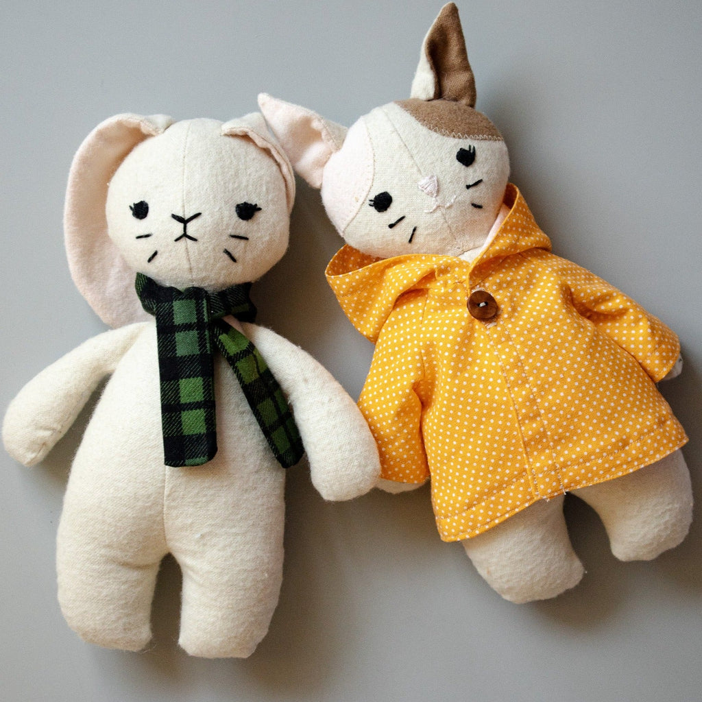 Cat & Bunny soft toy