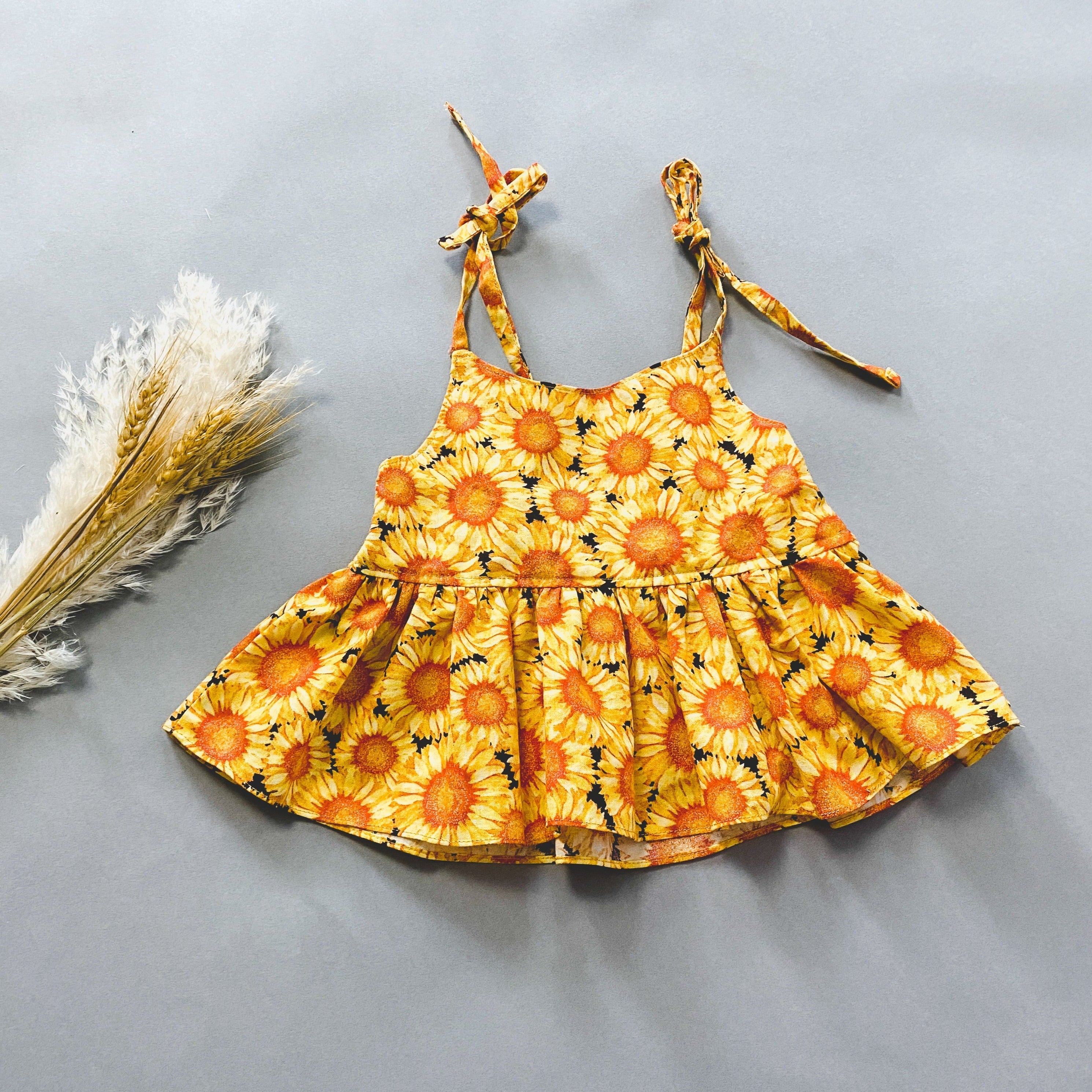 Tie-strap Dress Sewing Pattern