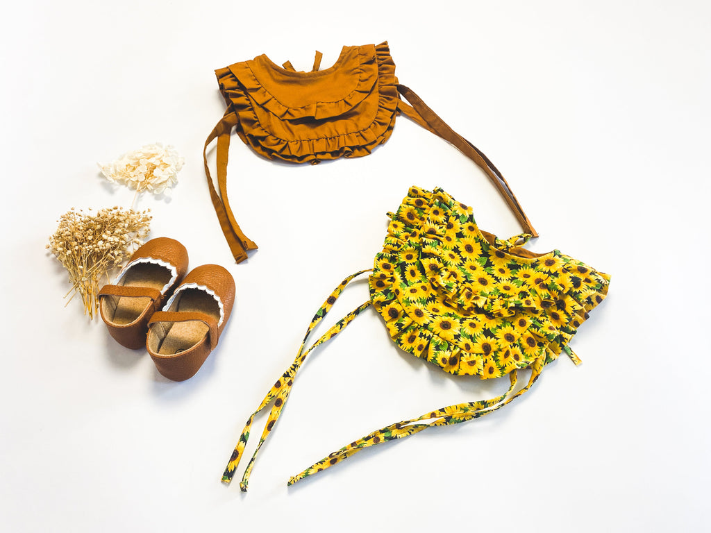 Arya BUNDLE: Arya dress & Ruffle Bib