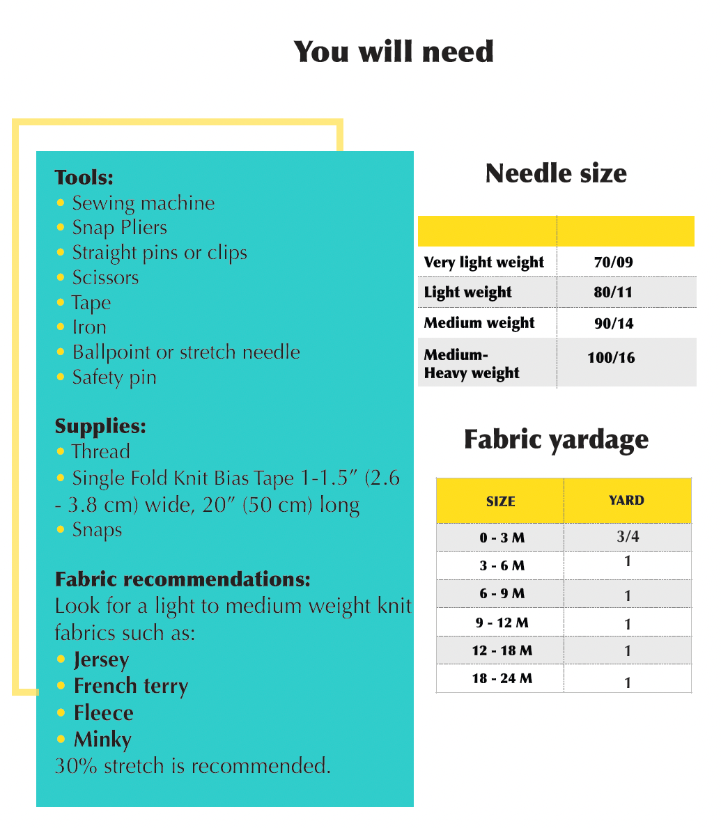 Shoulder snap romper