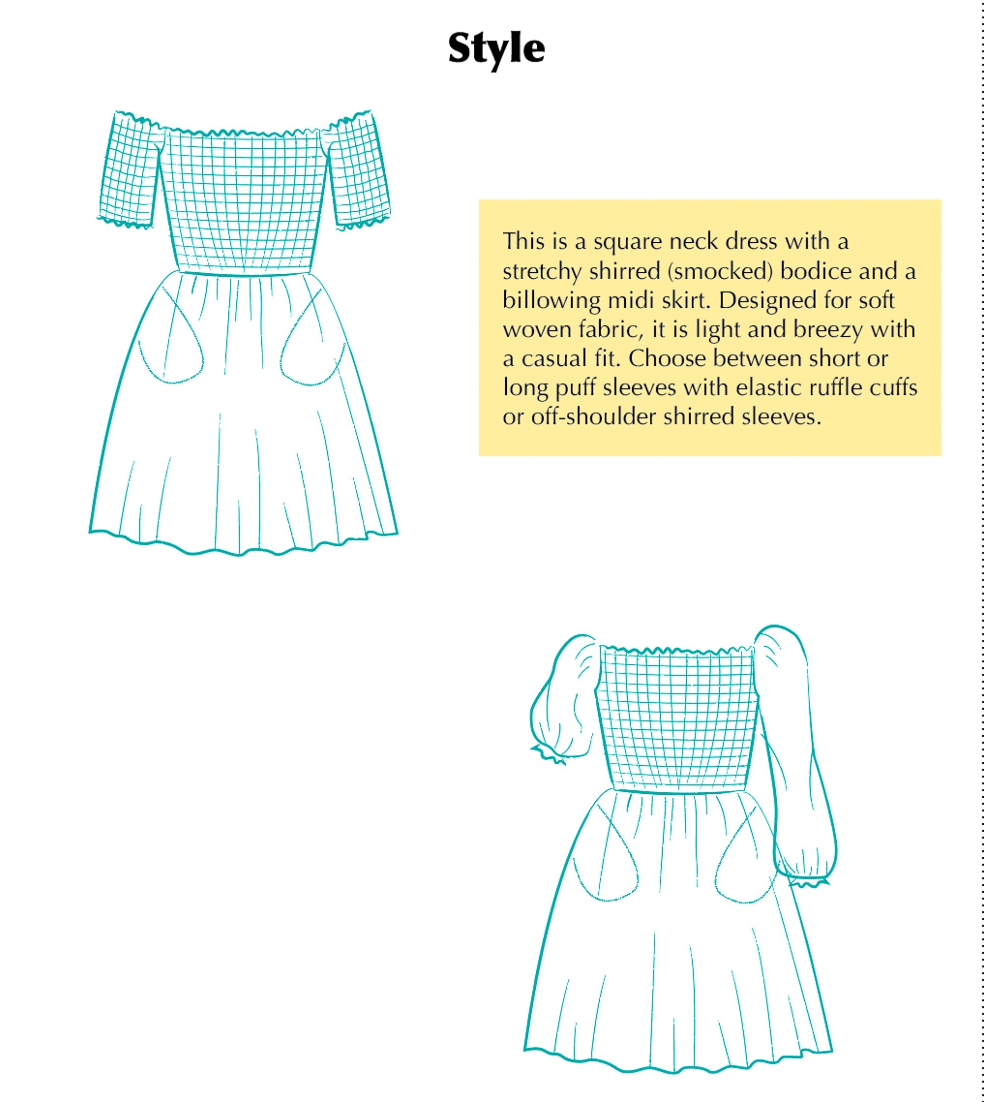 Shirred Dress (Kids)