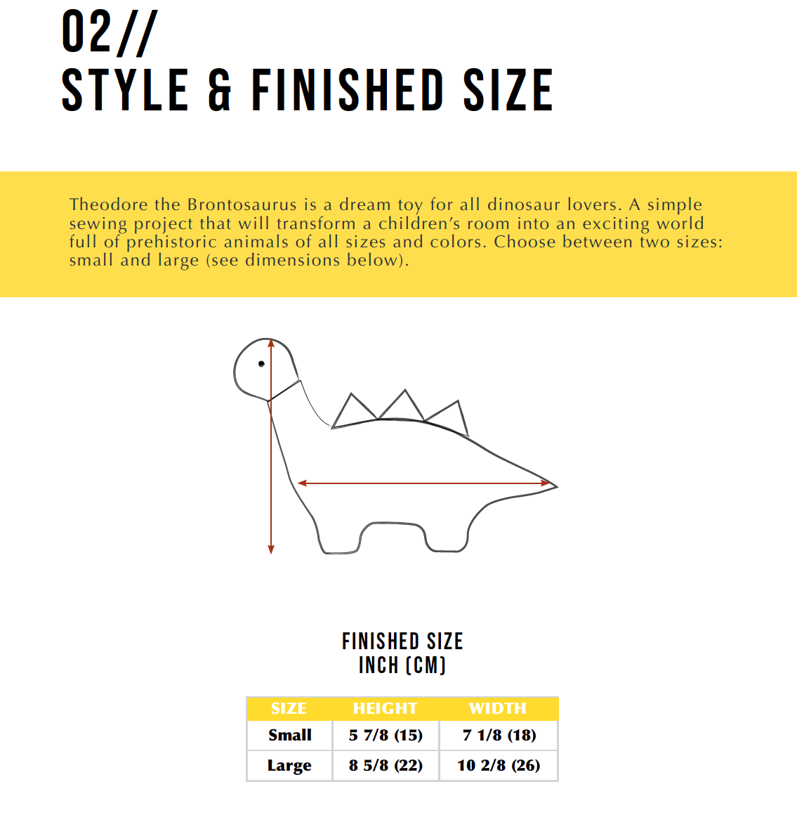 The Dinosaur soft toy