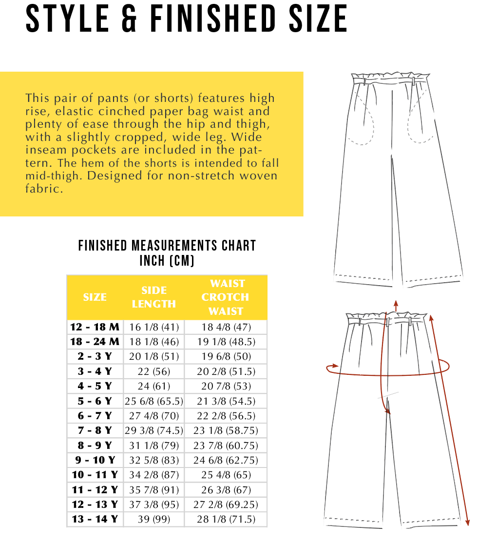 Harper Pants and shorts