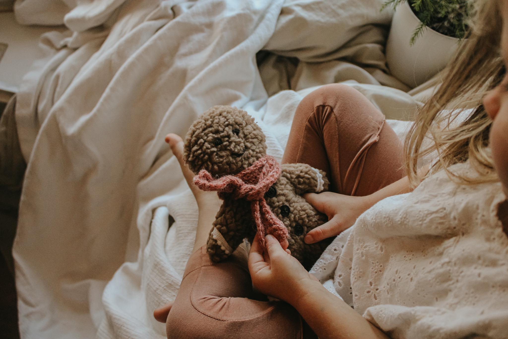 Christmas toys: Snowman, Gingerbread man, Bunny and Christmas Tree